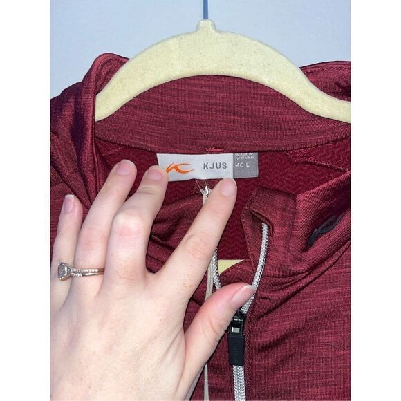KJUS Women’s Mirrabell Jacket NWT Size 40/M Red Full Zip - Picture 3 of 5